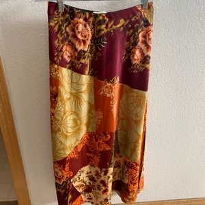 Urban Outfitters Molly Slinky MIDI Slip Skirt